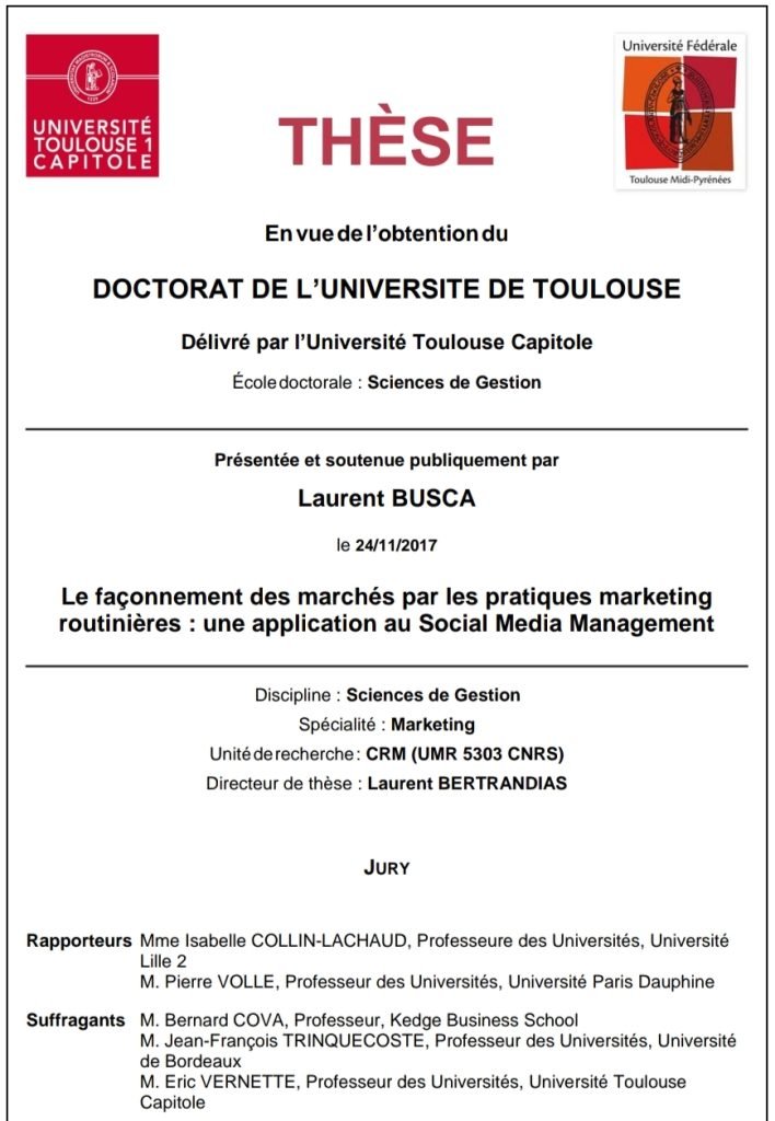 Le façonnement des marchés par les pratiques marketing